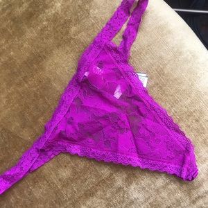 Brand new, Victoria’s Secret, thong, purple